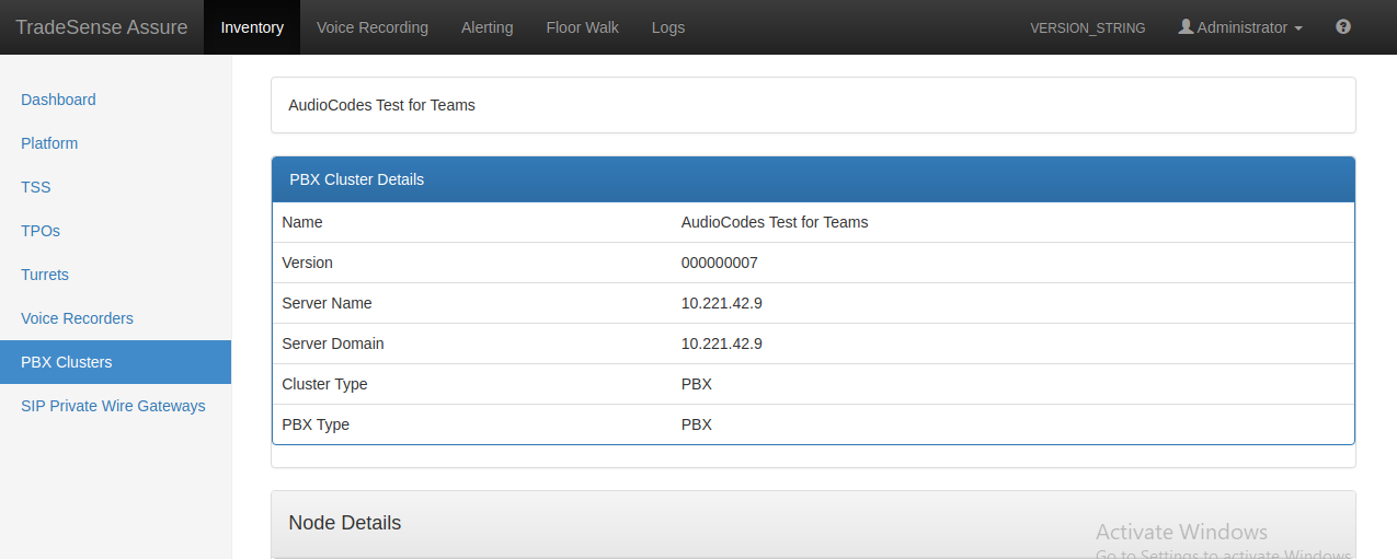 Assure_each_pbx_cluster_details