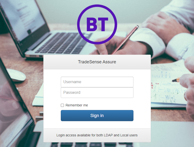 Assure_login_page
