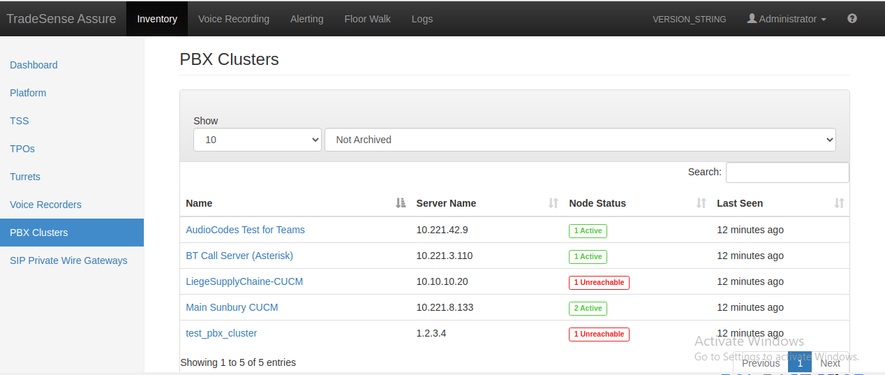 Assure_pbx_clusters