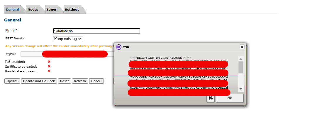 AssureDisplayCSRtext