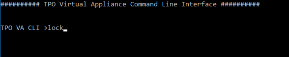 CLI Lock
