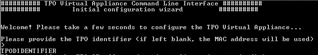 TPOvaCLI Wizard TPOID