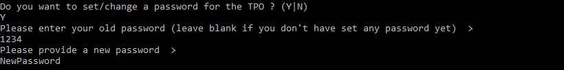 TPOvaCLI Wizard Password (32)