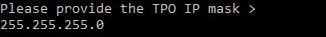 TPOvaCLI Wizard TPOMASK(31)