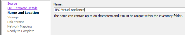 TPOVA deployment step 3