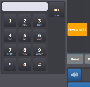 private call x