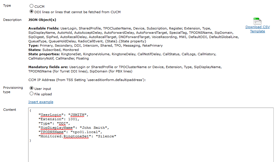 line-provision-JSON