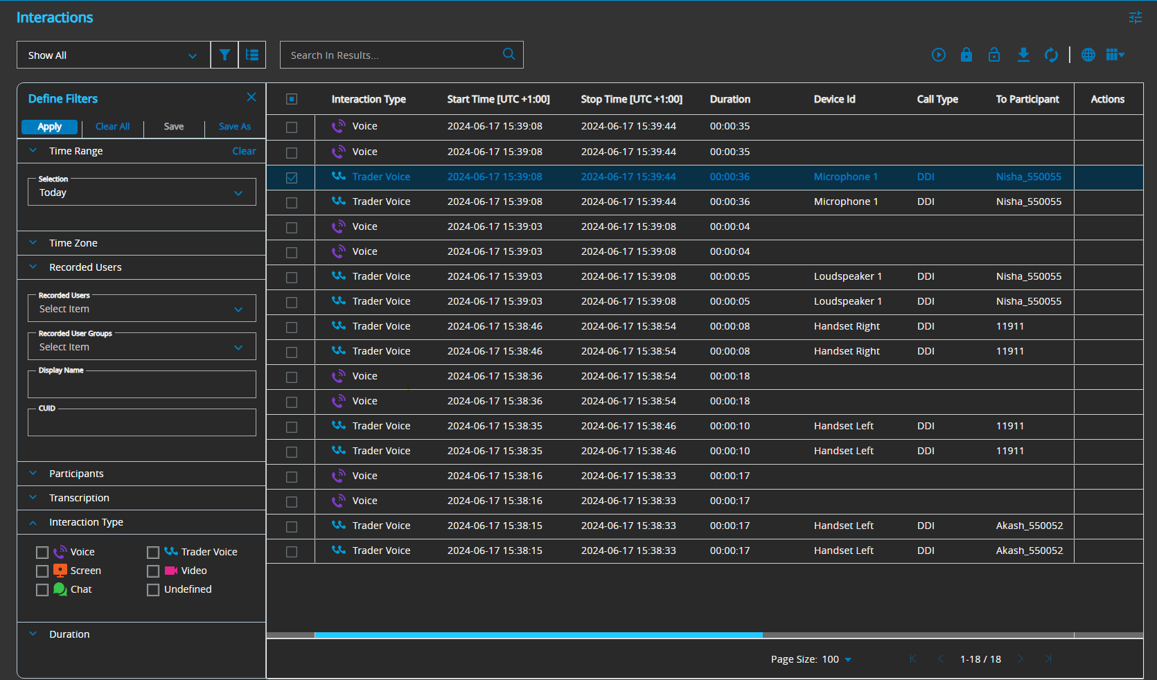 NTRX_SelectCall