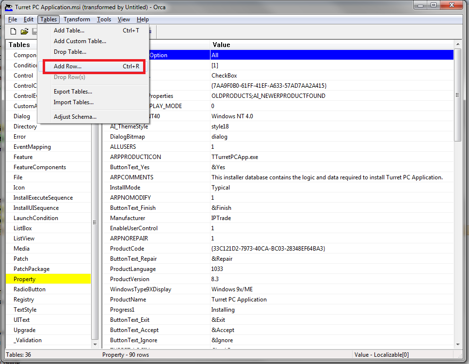ORCA_add_row
