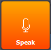 Speak button checked