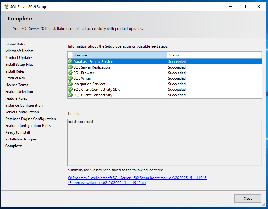 SQLServer201922