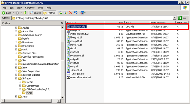 PLAD_Configuration